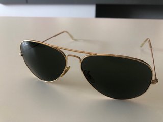 Gafas de Sol Ray-Ban Aviator Doradas Large