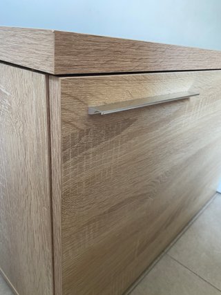 Mueble TV moderno con armario y estante