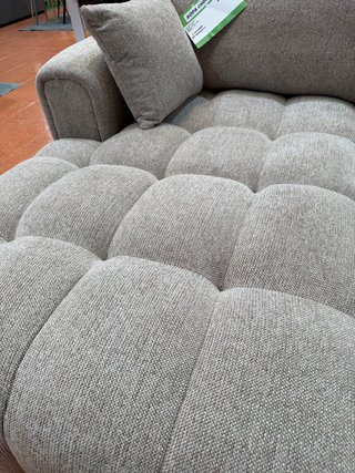 Sofá modular beige 333 cm
