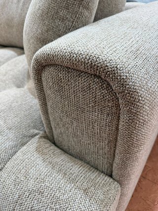 Sofá modular beige 333 cm