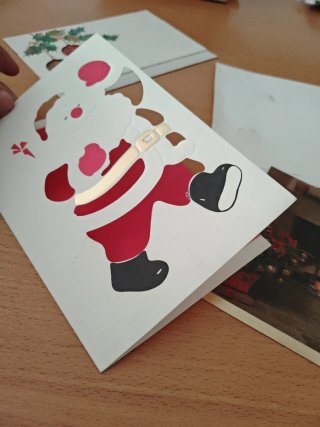 Lote Postales Navideñas Vintage Busquets