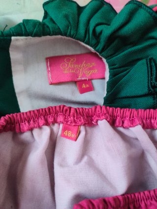 Vestido Sánchez de la Vega 4 años