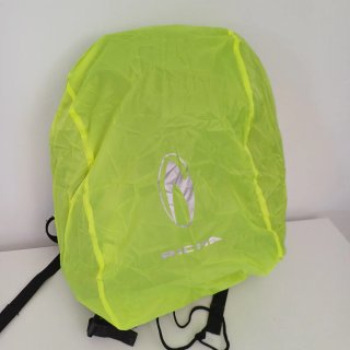 Mochila motero 40L negra y multicolor