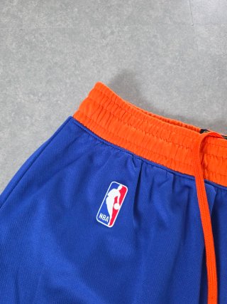 Shorts Adidas NBA New York Knicks Blu Arancione L