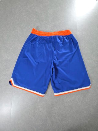 Shorts Adidas NBA New York Knicks Blu Arancione L