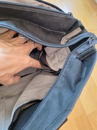 Bolso para bebé negro