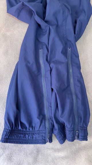 Pantalón Adidas Vintage Nylon 90s Azul