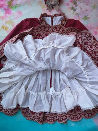 Vestido La Amapola Talle Bajo 6 Años