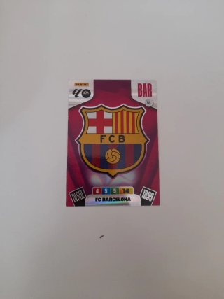 Cromo Escudo FC Barcelona Adrenalyn Panini