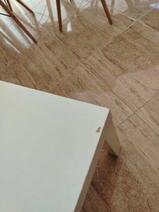 Mesa de centro Lack Ikea blanca
