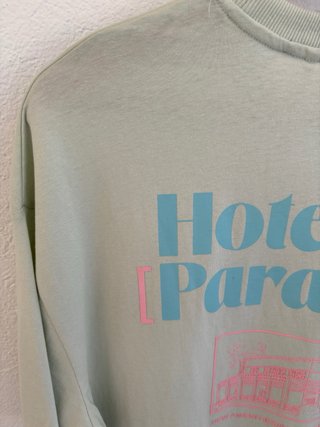 Camiseta Polinesia Oversize Gris Talla XS