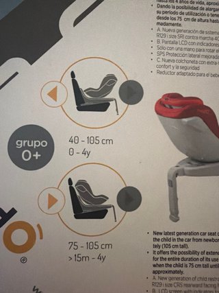 Silla de coche Nado O3 grupos 0+