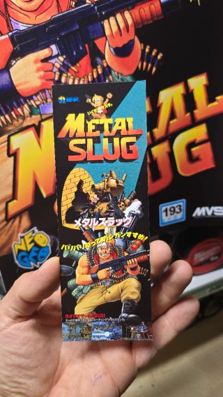 Poster PVC A3 Metal Slug Neo Geo SNK