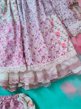 Vestido y braguita La Amapola 6 años
