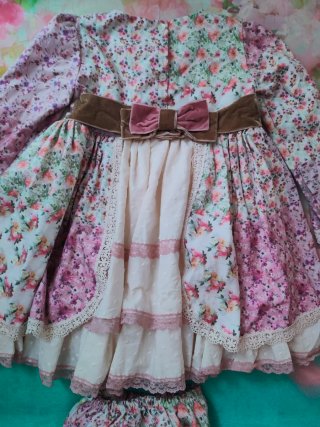 Vestido y braguita La Amapola 6 años