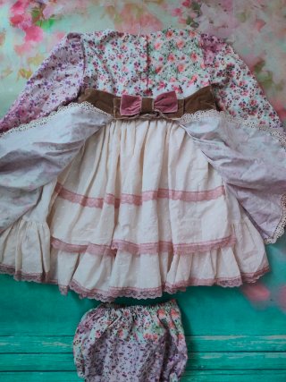 Vestido y braguita La Amapola 6 años