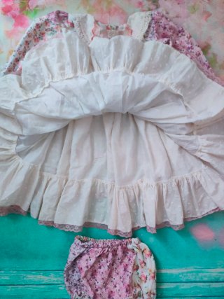 Vestido y braguita La Amapola 6 años