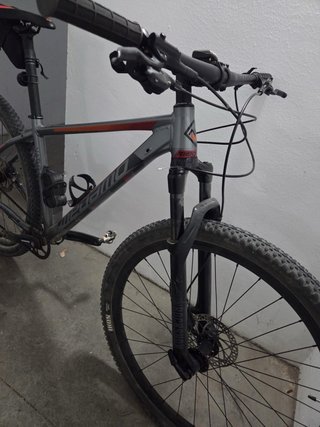 Bicicleta Megamo Gris/Naranja