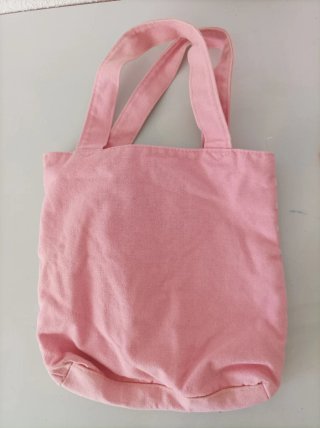 Bolso rosa infantil con perrito y corona