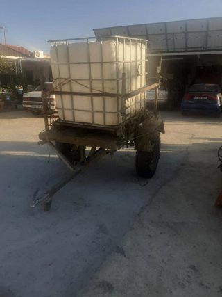 Carro para bidón de agua 1000L