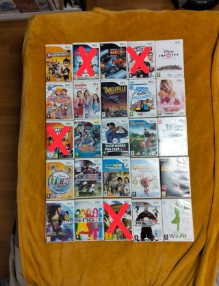 Lote 3x15€ Juegos Wii Originales