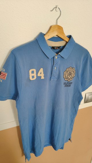 Polo Tommy Hilfiger 84 Denim Azul