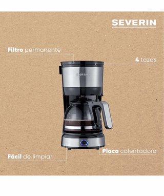 Cafetera de goteo Inox