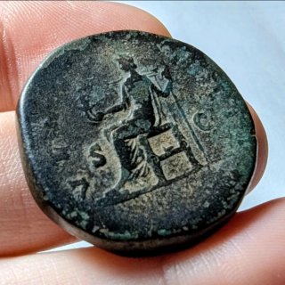 Sestercio Faustina II La Menor 161-176 d.C.