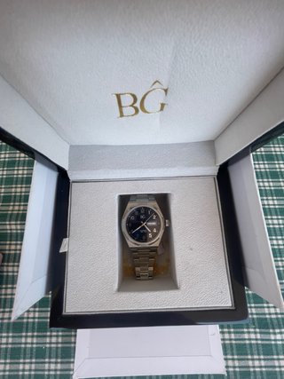 Reloj BG Capri Hombre Azul y Plateado