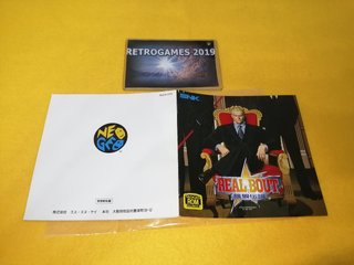 Neo Geo REAL BOUT FATAL FURY Neogeo AES SNK