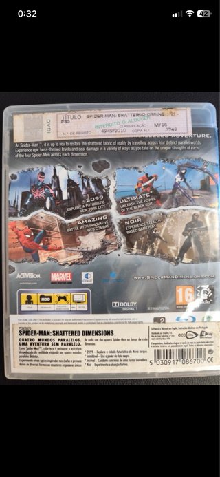 Spider-Man: Shattered Dimensions PS3