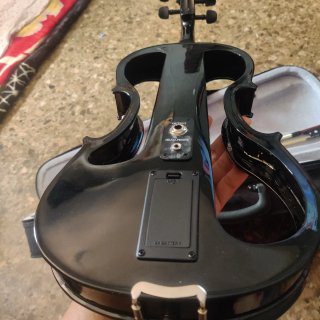 Violín Eléctrico Carlos Giordano 4/4 Negro