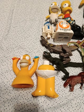Lote Juguetes Figuras Acción y Dinosaurios