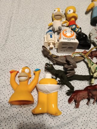 Lote Juguetes Figuras Acción y Dinosaurios