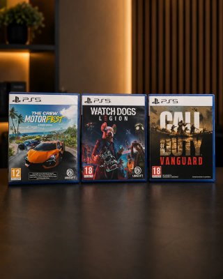 Console PlayStation 5 con lettore + 2 controller + 4 giochi
