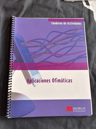Aplicaciones ofimáticas