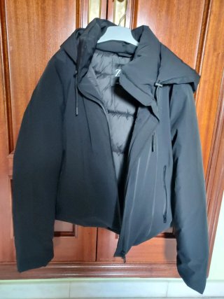 Abrigo Zara Negro Talla XL Nuevo