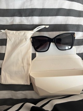 Occhiali da donna solari Jimmy Choo neri