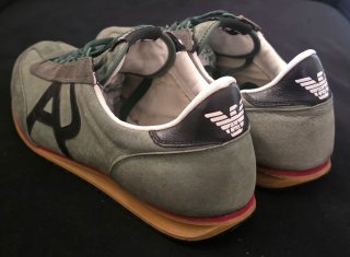 Zapatillas Armani Jeans Verde Talla 44