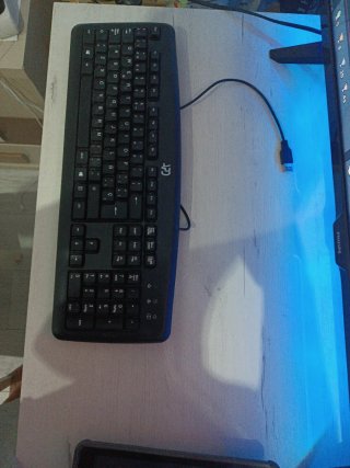 Teclado Negro USB