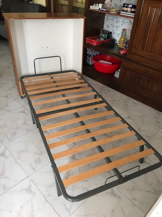 Mueble cama plegable