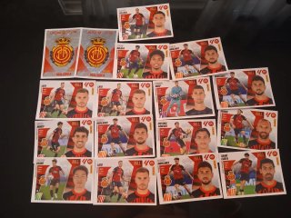 Lote 17 cromos RCD Mallorca Liga 2025/26