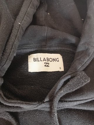 Sudadera Billabong Negra con Capucha Hombre [S]