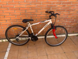 Bicicleta Decathlon Blanca