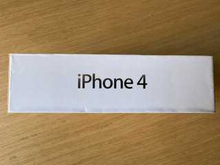 Scatola iPhone 4 Apple come nuova