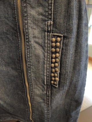 Vestido vaquero sin mangas