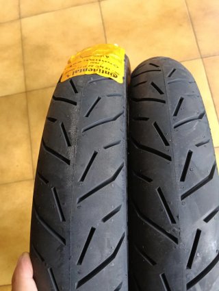 Juego Neumáticos Continental Honda MBX 75