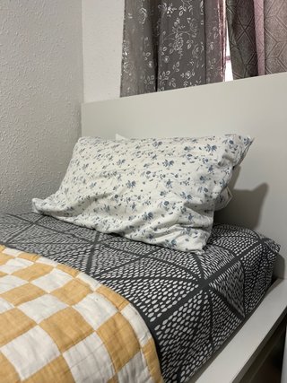 Cama IKEA MALM 90x200 con 2 cajones - Blanca
