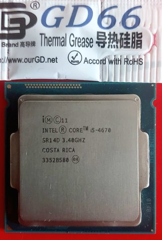 Procesador i5 4670 3.4 hasta 3.8GHz, FCLGA 1150