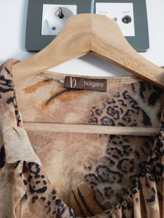 Blusa Bogaro Animal Print